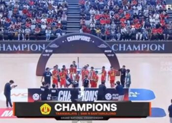 SMKN Bantarkalong Tasikmalaya Raih Juara Futsal Series Grand National Championship 2025