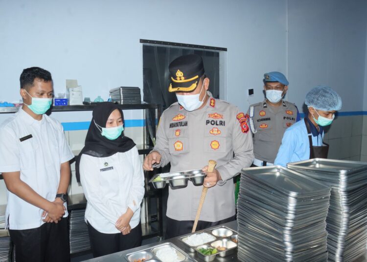 Jamin Mutu Gizi dan Kesehatan Karyawan, Kapolres Ciamis Sidak Dapur SPPG Bhayangkari