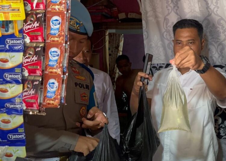 Resahkan Warga, Polisi Gelar Operasi Miras di Sejumlah Warung di Kota Banjar