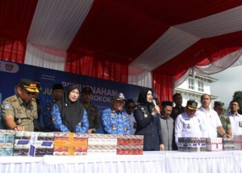 7 Juta Batang Rokok Ilegal Dimusnahkan, Potensi Kerugian Negara Mencapai Rp 5,3 Miliar