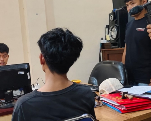 Gara-gara Cemburu Buta, MM Bacok Kawannya Pakai Celurit