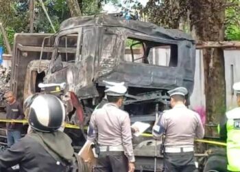 Tragis, Korban Luka Saat Truk Tangki BBM di Cianjur Terbakar, Akhirnya Meninggal Dunia