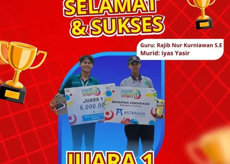 SMK Karnas Kuningan Juara I Painting Skill Competition 2025