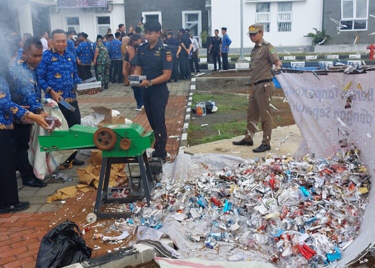 Peredaran Rokok Ilegal Menggerus Kemandirian Ekonomi Daerah