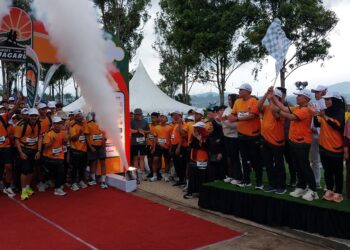 Ratusan Pelari Mengikuti Acara “Sunset JagaRun 2025”