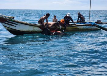 Jasad Korban Tersambar Petir Saat Melaut, Akhirnya Ditemukan