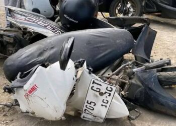 13 Kendaraan Tabrakan Beruntun di Lampu Merah Dawuan Cikampek, 2 Tewas 5 Luka