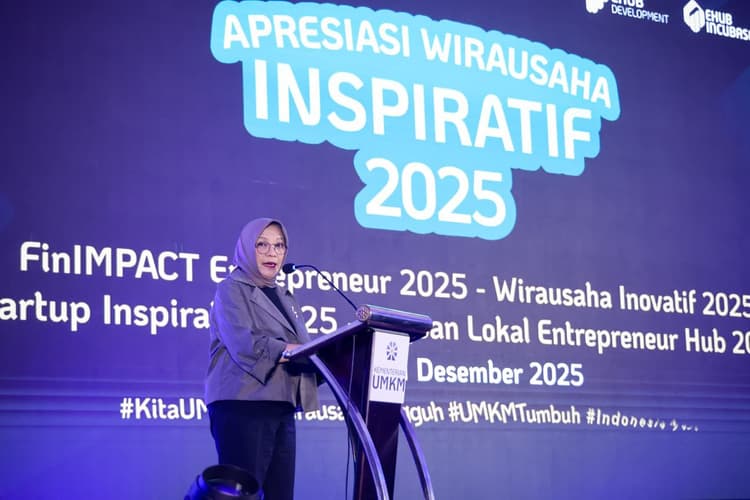 Kementerian UMKM Lampaui Target Rasio Kewirausahaan Nasional 2025