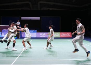 Tim Beregu Putra Bulutangkis Indonesia Sabet Medali Emas SEA Games 2025 Thailand