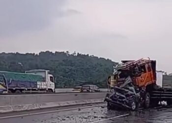 Viral, 9 Kendaraan Tabrakan Beruntun di KM 112 Tol Purbaleunyi, 1 Tewas 5 Luka