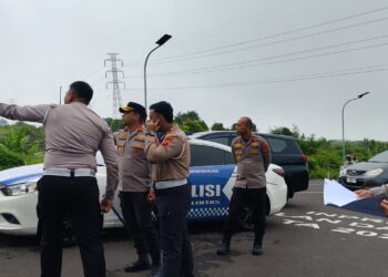 Antisipasi Libur Nataru Kapolres Kuningan Cek Kesiapan Pengamanan Jalan Utama