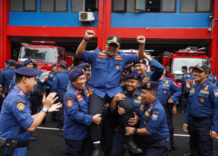 Damkarmatan Bakal Bikin Kota Bandung Kinclong Usai Perayaan Malam Tahun Baru 2026
