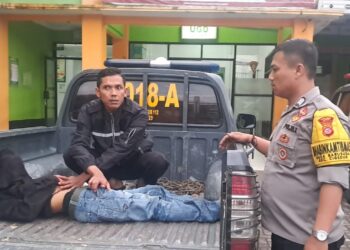 Hilang Kendali Saat  Jalan Menurun Motor Tabrak Motor dan Berhenti Tabrak Truk di Nangoh Garut