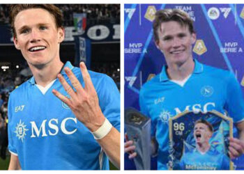 McTominay Pemain Terbaik, Inter dan Napoli Dominasi Tim Terbaik Serie A