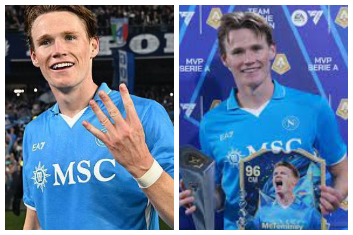 McTominay Pemain Terbaik, Inter dan Napoli Dominasi Tim Terbaik Serie A