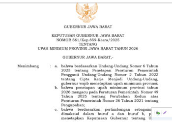 BREAKING NEWS! Gubernur Jawa Barat Resmi Tetapkan UMP 2026 Sebesar Rp2,31 Juta!