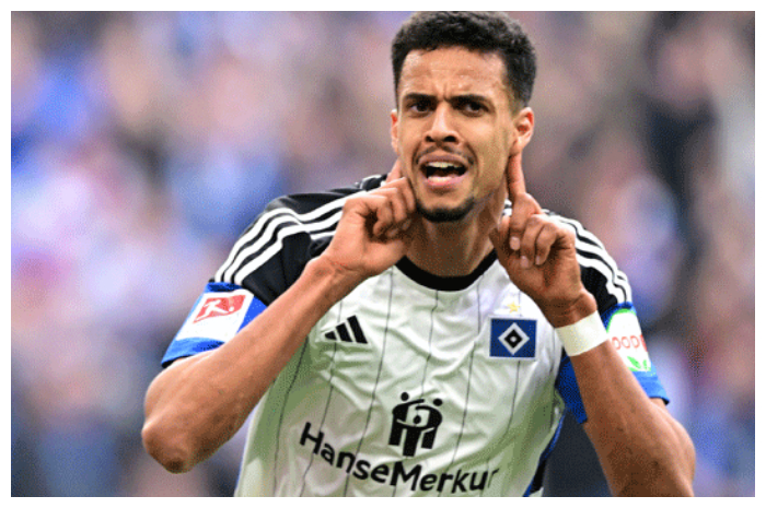 HSV Terancam Degradasi setelah Robert Glatzel Cedera Paha