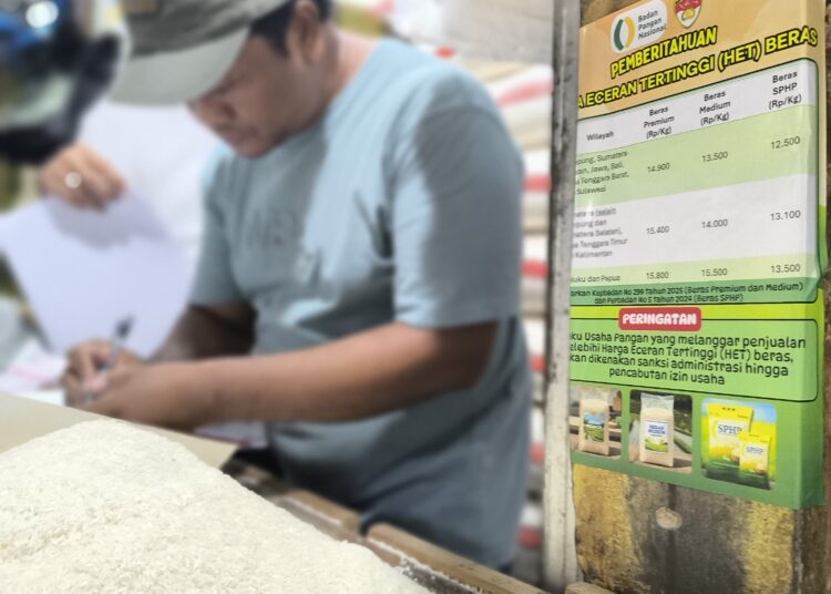 Intervensi Satgas Kendalikan Harga Beras Nasional
