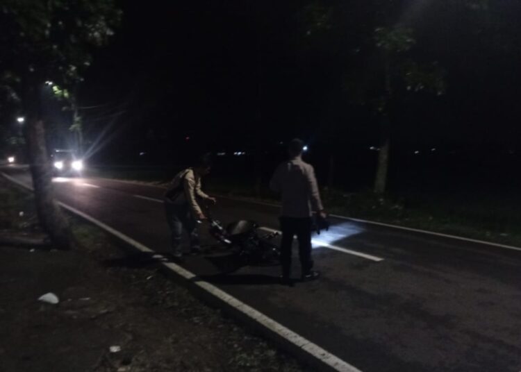 Gerombolan Pemuda Kocar Kacir, Dua unit Motor Berhasil di Amankan Polisi