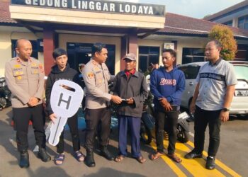 Polres Kuningan Ungkap Curanmor dan Kembalikan Motor ke Pemilik