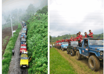 Keseruan Wisata Fun Off-Road di Lereng Gunung Ciremai