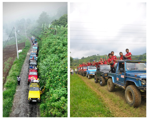 Keseruan Wisata Fun Off-Road di Lereng Gunung Ciremai