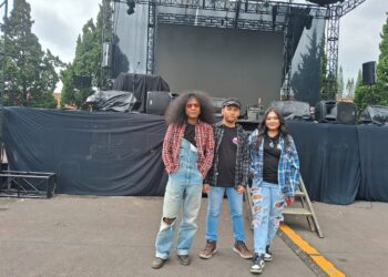 Bintang Putra  Musisi Muda 16 Tahun Tampil Memukau di Juragan Mio Motofest