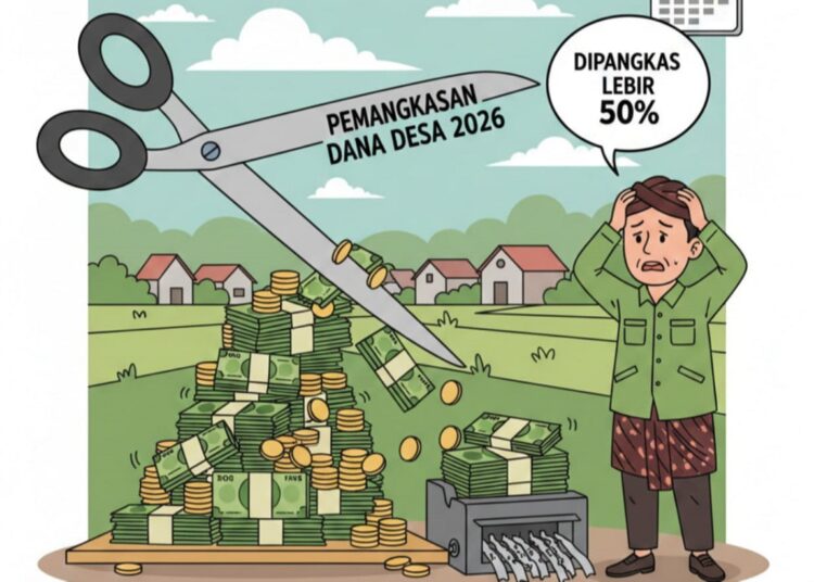 Duh, Desa Cinunuk: Dana Desa Terjun Bebas