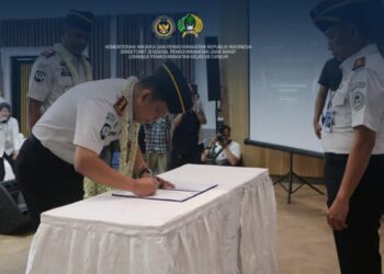 Hampir Setahun Pimpin Lapas Cianjur, Kini Eris Ramdani Dapat Promosi Sebagai Kalapas Banceuy