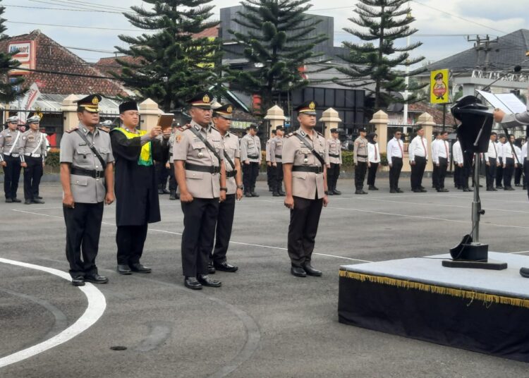 Polres Tasikmalaya Gelar Serah Terima Jabatan, Wujud Penyegaran Organisasi