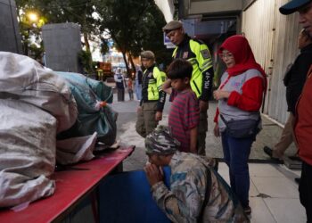 Operasi PPKS Jalanan Saat Long Weekend, 77 Tunawisma Dijaring di Sejumlah Titik Kota Bandung