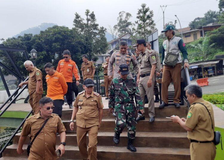 Waduh, Ada Pergeseran Tanah di Teras Kamojang, Ini Penjelasan Camat Ibun