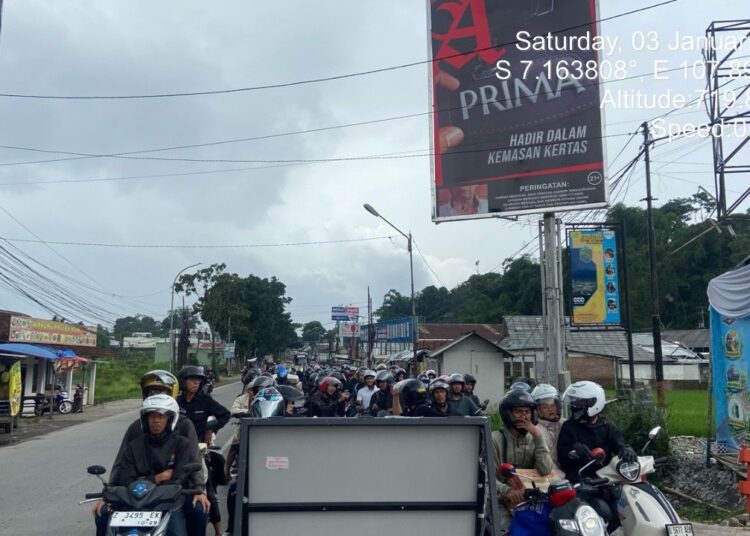 Pengunjung Mulai Tinggalkan Garut, Polisi Lakukan One Way di Sejumlah Jalur