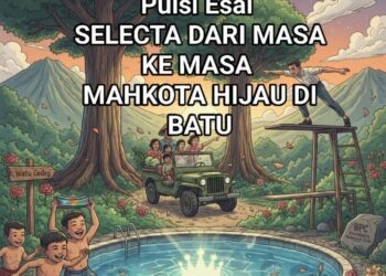 Puisi Esai: SELECTA DARI MASA KE MASA MAH KOTA HIJAU DI BATU