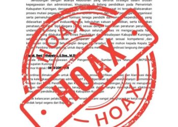 BKPSDM Kuningan Diteror Informasi Hoax