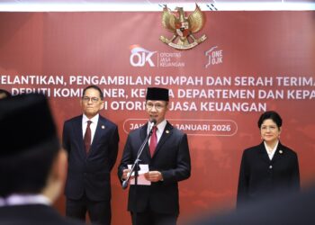 Lantik Pejabat Baru, OJK Perkuat Fungsi Pengawasan dan Transformasi Organisasi