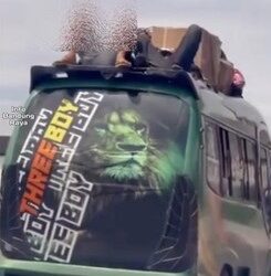 Viral, Elf Trayek Garut-Bandung Angkut Orang di Atap Saat Meluncur di Tol Purbaleunyi