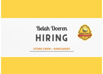 Ada 3 Posisi, Belah Doeren Bandung Gelar Loker Buat Lulusan SMA dan SMK