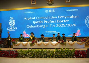 Angkat Sumpah dan Penyerahan Ijazah Profesi Dokter Gelombang II Tahun Akademik 2025/2026 Fakultas Kedokteran Universitas Jenderal Achmad Yani