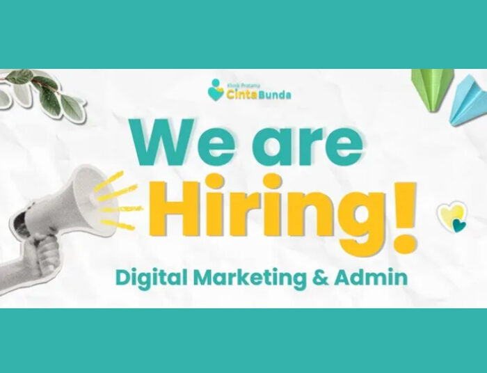 Baru Dibuka! Klinik Cinta Bunda Bandung Adakan Loker Terbaru, Minat?