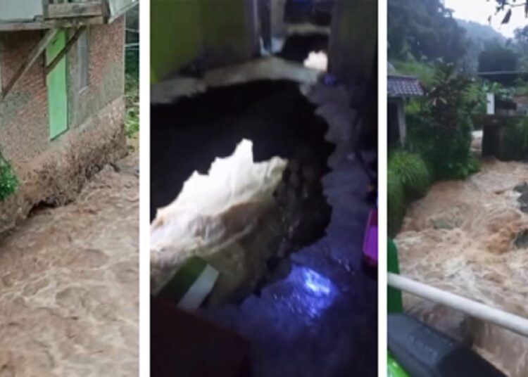 Kamar Mandi Tergerus Air Sungai Saat Buang Air Kecil, Warga Kutawaring Hilang Terbawa Arus