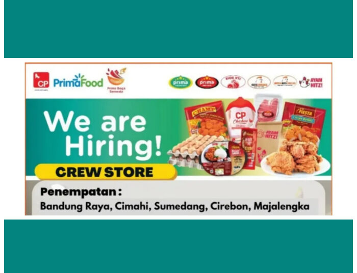 Fresh Graduate! Prima Food Bandung Adakan Loker untuk Lulusan SMA dan SMK