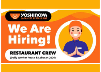 INFO BUAT FRESH GRADUATE! Yoshinoya Jawa Barat Adakan Loker untuk Tamatan SMA SMK