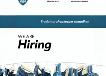 Kesempatan Emas! Pride N Joy Bandung Buka Loker Shopkeeper Selama Ramadhan 2026