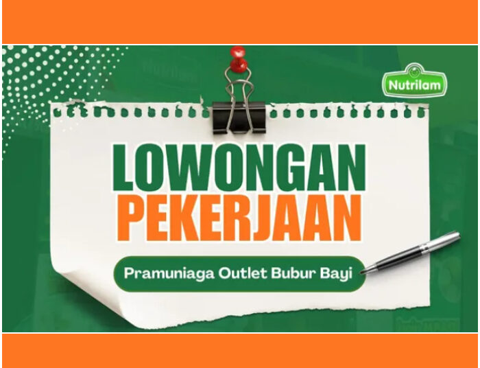 Nutrilam Bandung Adakan Loker Posisi Pramuniaga, Ini Syaratnya