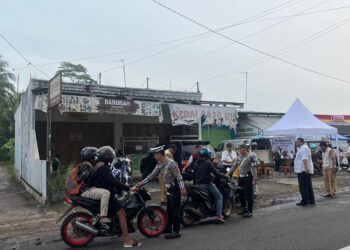 1.249 Kendaraan Belum Bayar Pajak Selama Operasi, Total Uang Pajak Terkumpul Rp24 Juta