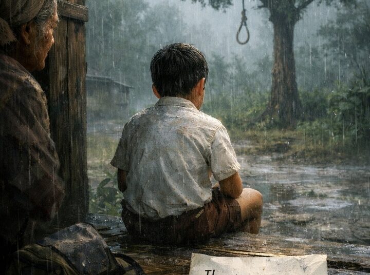 ANAK ITU MENINGGALKAN DUNIA YANG GAGAL MEMELUKNYA