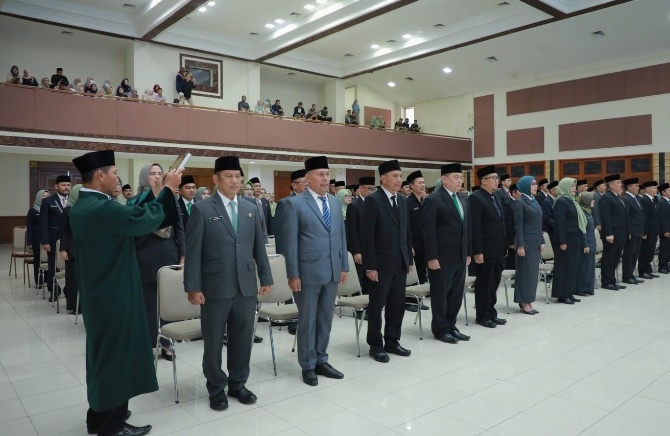 143 Pejabat Eselon 3 dan 4 Pemkab Bandung Dilantik, Diminta Bekerja Cepat dan Berdampak bagi Masyarakat