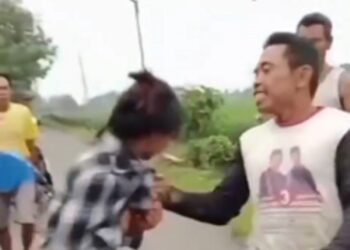Sepasang Kekasih Kompak Curi Motor di Majalengka, Babak Belur Ditangkap Massa