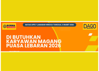 TERBARU! Borma Dago Bandung Buka Loker Karyawan Periode Magang Puasa Lebaran 2026